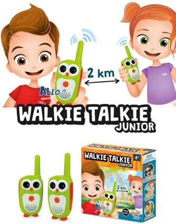BUKI Walkie Talkie Junior zasięg 2 km