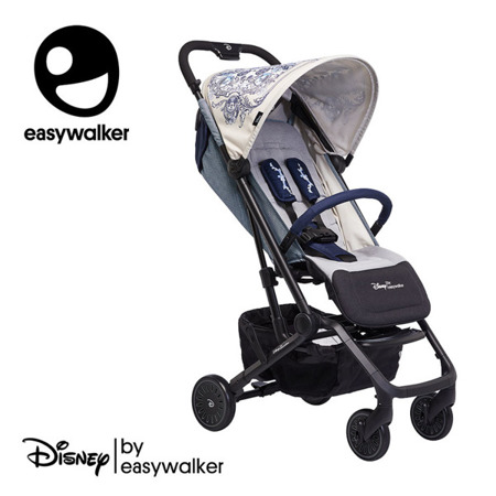 Disney by Easywalker Buggy XS Wózek spacerowy z folią przeciwdeszczową i pałąkiem Mickey Ornament